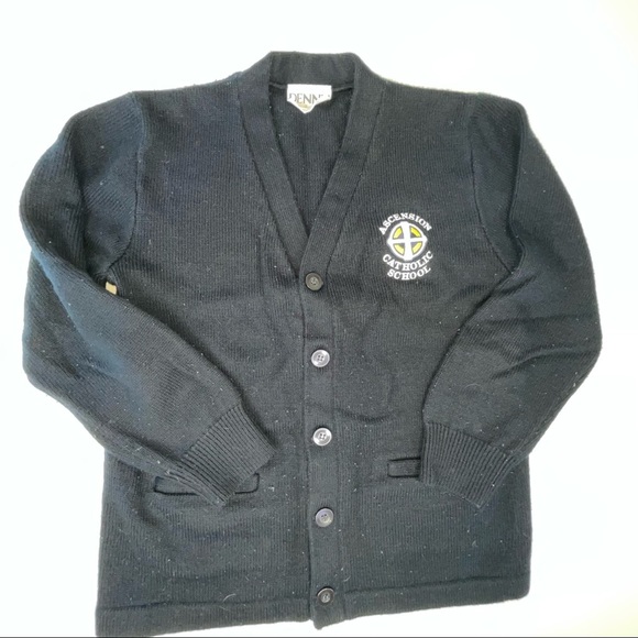 Sweatshirt Sweater Button Down Bundle Ascension Catholic School Spirit - Picture 12 of 16